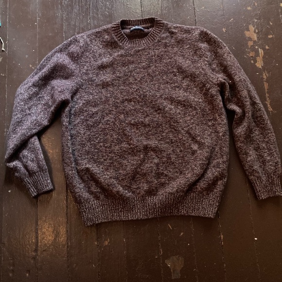 Men’s Brown Barbour Wool Sweater - Picture 2 of 7